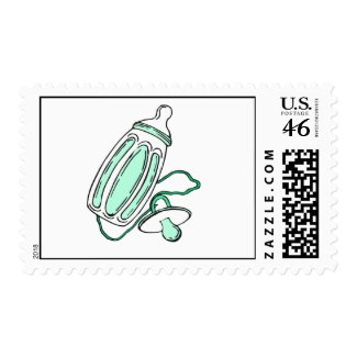 green bottle stamps
