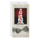 Green Bow Photo Card