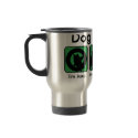 Green Boxes Dog Agility Travel Mug