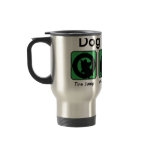 Green Boxes Dog Agility Travel Mug