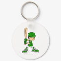 Green Boy Baseball Batter