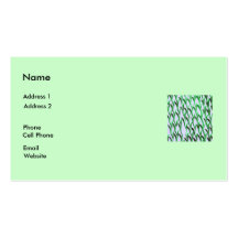 green branches business card templates