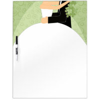 Green Bride's To-Do List Dry Erase Board - large
