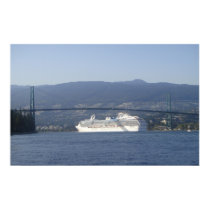 Green Bridge White Ship posters by greenblueyellow Green Bridge White Ship posters
