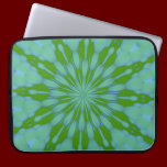 Green Bubble Zen Laptop Case laptop sleeves