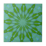Green Bubble Zen Tile tiles