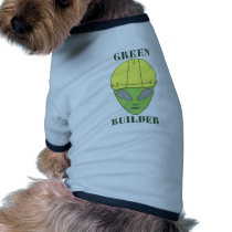 Green Builder Doggie Tshirt