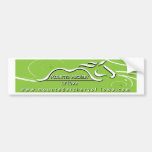 Green bumper sticker