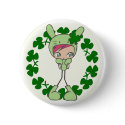 green bunny buttons