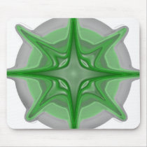 Green Burst mousepads