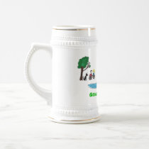 Green Bus Adventures Stein Coffee Mug
