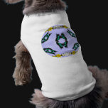 Green Butterflies Pet T-shirt