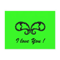 Green Butterfly, I love You ! postcards by myhome71 Green Butterfly, I love You ! postcards
