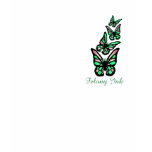 Green Butterflys Tshirt