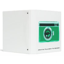 Green Camera Photography Business Binder