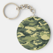 GREEN CAMO KEY CHAINS