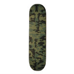 Green camo pattern skateboards