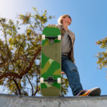 Green Camo Skateboard