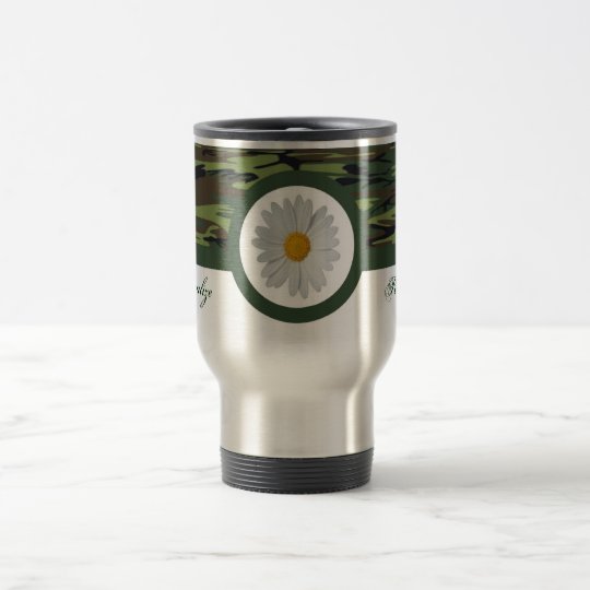 Green Camo Travel Mug Zazzle