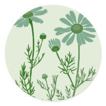 green camomile sticker