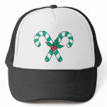 Green Candy Canes Hats