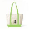 Green Canvas Ava Bag w/Handle by dawfun Green Canvas Ava Bag w/Handle