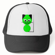 Green Cat hats by lonvig Green Cat hats