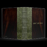 Green Celtic FAKE Leather Fantasy Binder binders