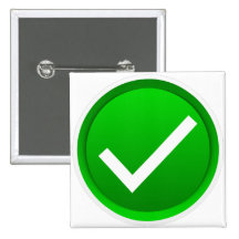 Green Check Mark Symbol Buttons
