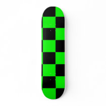 Green Check skateboards