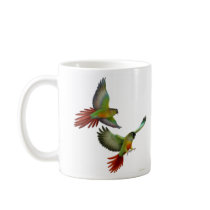 Green Cheek Conures Mug by twopurringcats Green Cheek Conures Mug
