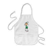 Green Cheerleader Tshirts and Gifts aprons