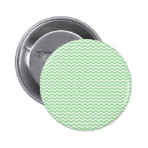 Green Chevron Pinback Buttons
