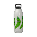 Green Chili Pepper Water Bottle