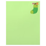 Green Christmas Stocking letterhead