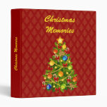 Green Christmas Tree Binder