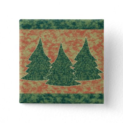 Green Christmas Tree buttons