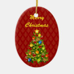 Green Christmas Tree Ornament