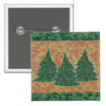 Green Christmas Tree Pin