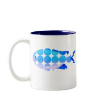 Green Chromis Big Dot Photo Mug by fishlore Green Chromis Big Dot Photo Mug
