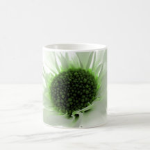 Green Chrysanthemum Coffee Mug