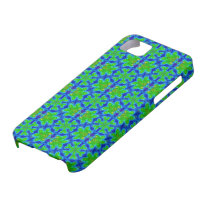 Green Circle Snowflake iPhone Case iPhone 5 Cover