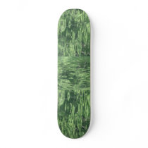 Green Circles Skateboard Deck