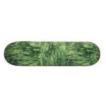 Green Circles Skateboard Deck