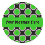 Green Circles stickers