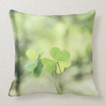 Green Clover Pillow