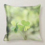 Green Clover Pillow