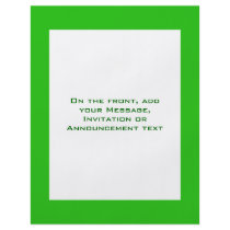 green color flyers