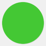 green color round stickers