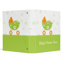 Green Color Stroller Baby Photo Album binders